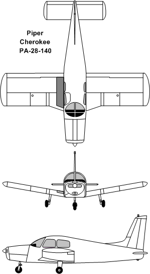 Piper Cherokee, Langley Flying School